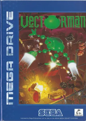 Vectorman (USA) (Beta) box cover front